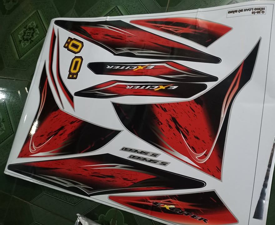 Tem rời ex 135 đỏ đen
