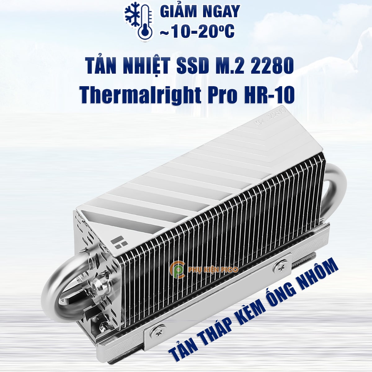 Tản nhiệt SSD Thermalright M2 SSD Heating Kit 2280 tản nhiệt chính hãng Thermalright M2 Pro 2280 Phụ kiện pico (phukienpico)