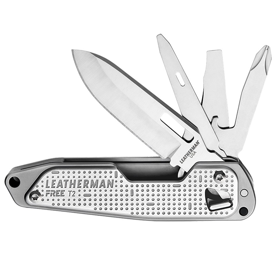 [HCM]Dụng cụ cầm tay đa năng Leatherman Free T2 (8 tools) [Bảo hành chính hãng 25 năm]