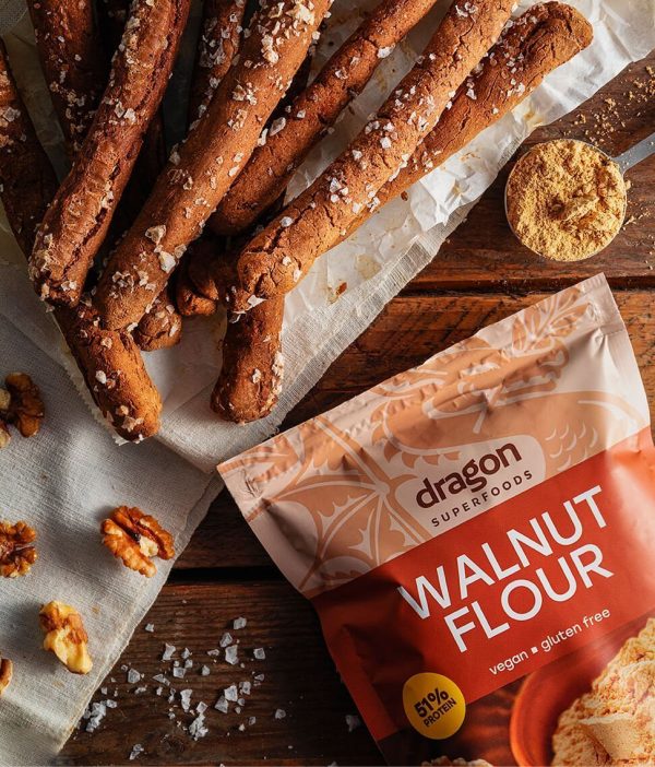 Bột hạt óc chó hữu cơ Dragon Superfoods - 200gr