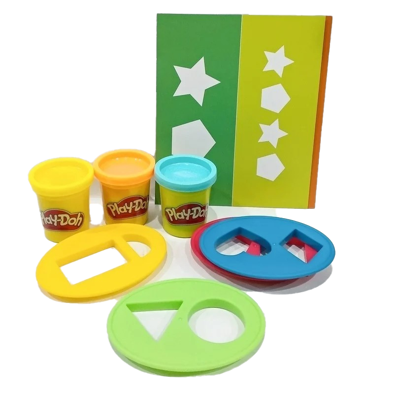 Bộ đồ chơi Hasbro đất nặn hình học cơ bản Play-Doh E3731