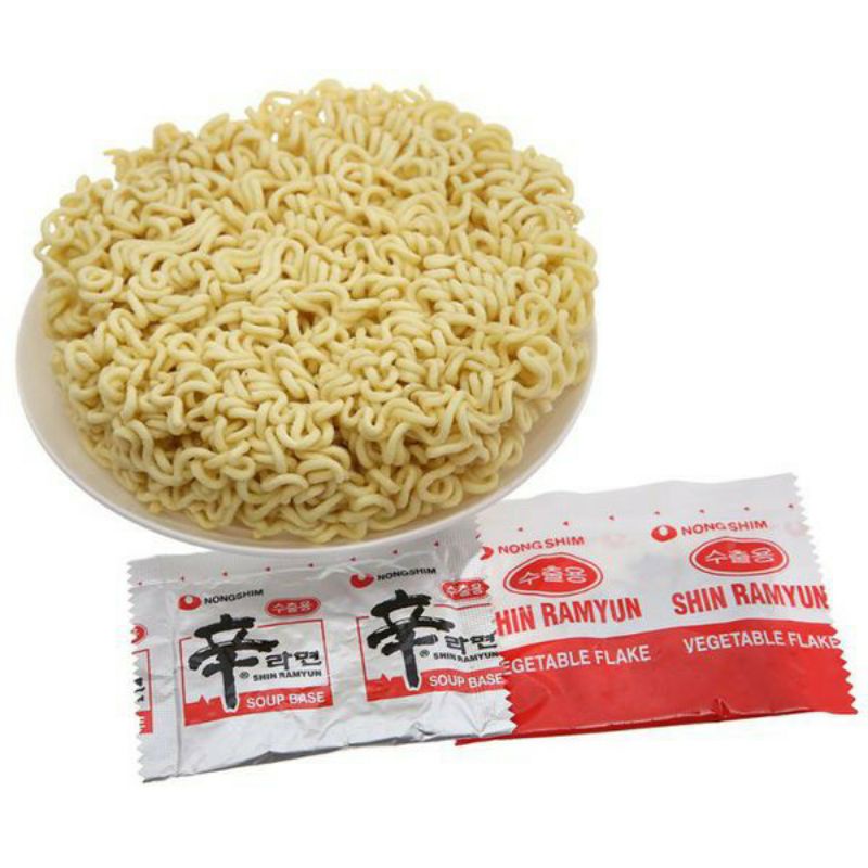 (3 loại) Mì Nongshim Shin gói 120gr