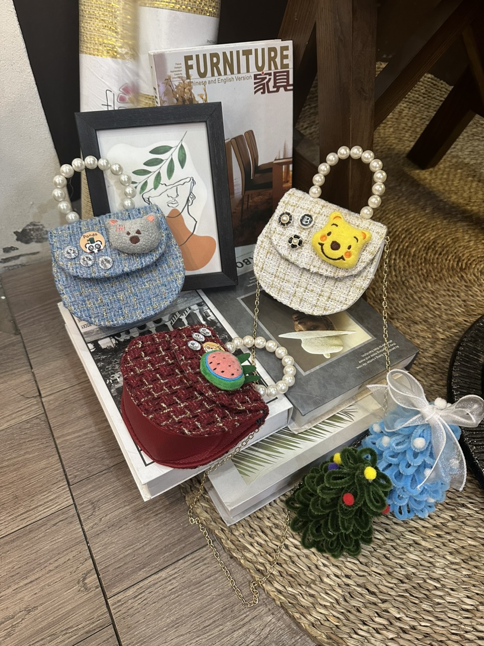 Túi kẹp nách nữ đeo chéo mini phong cách hàn quốc_TDC329