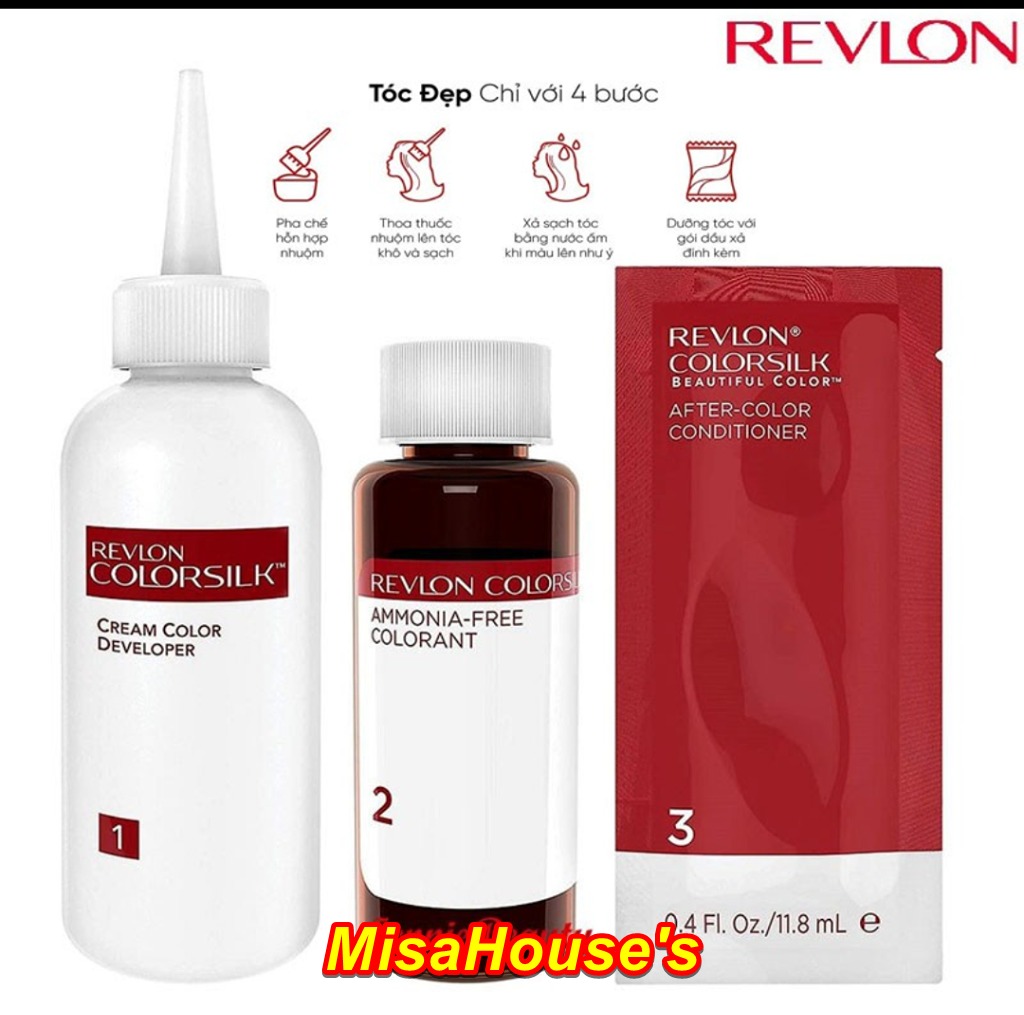 Nhuộm tóc thời trang Revlon Colorsilk 3D