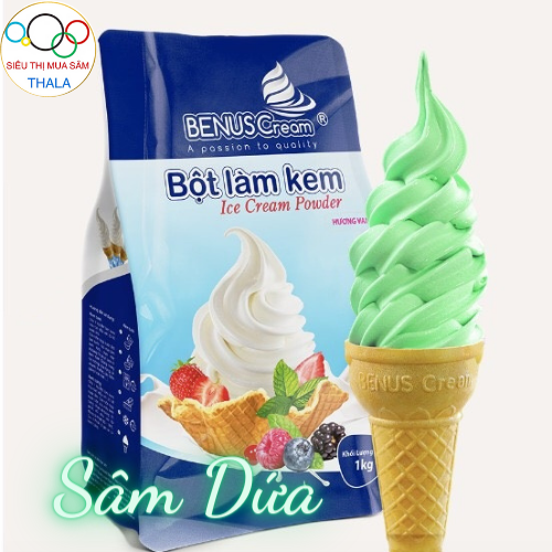 Bột làm kem tươi vị Sâm Dứa