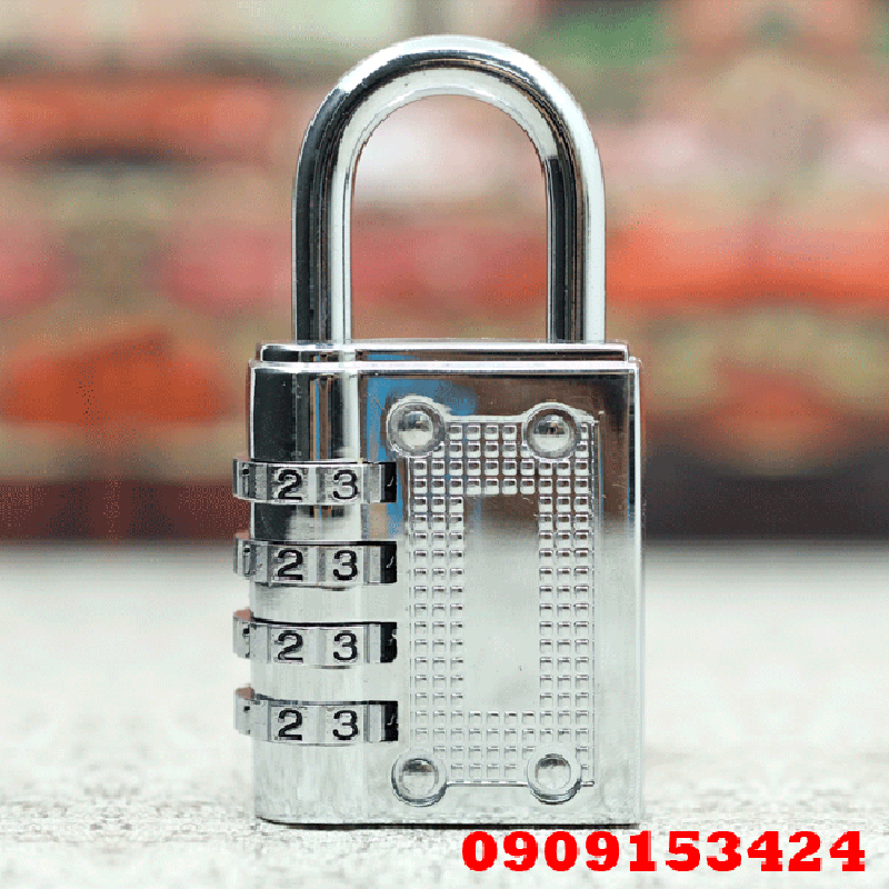 [HCM]Ổ KHÓA SỐ-4 SỐ-CHỐNG GỈ SÉT
