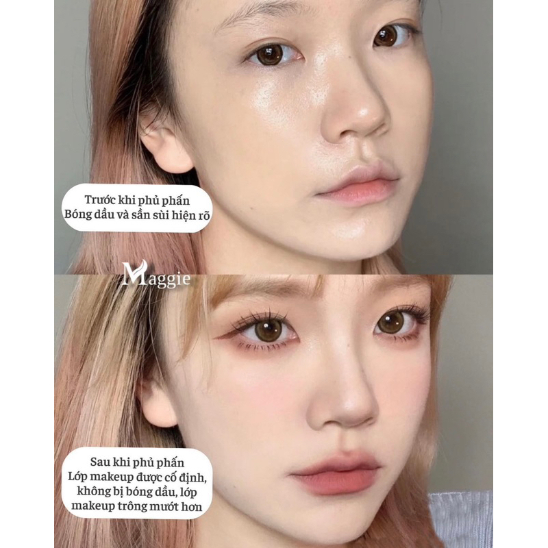 Phấn phủ bột kiềm dầu PrettySkin Goodbye Sebum Finish Powder