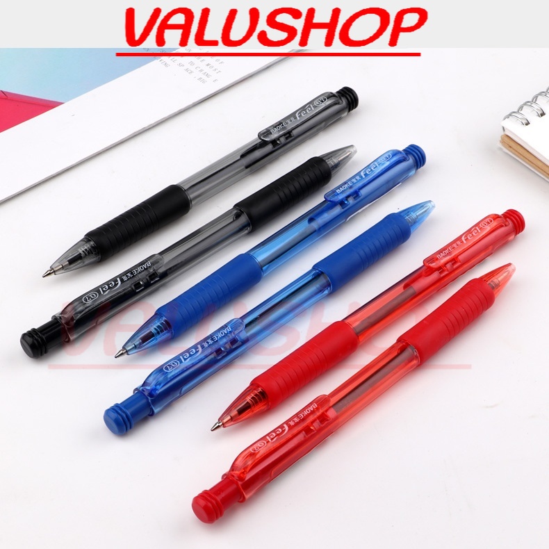 Bút bi dạng bấm ngòi 0.7mm Baoke B19