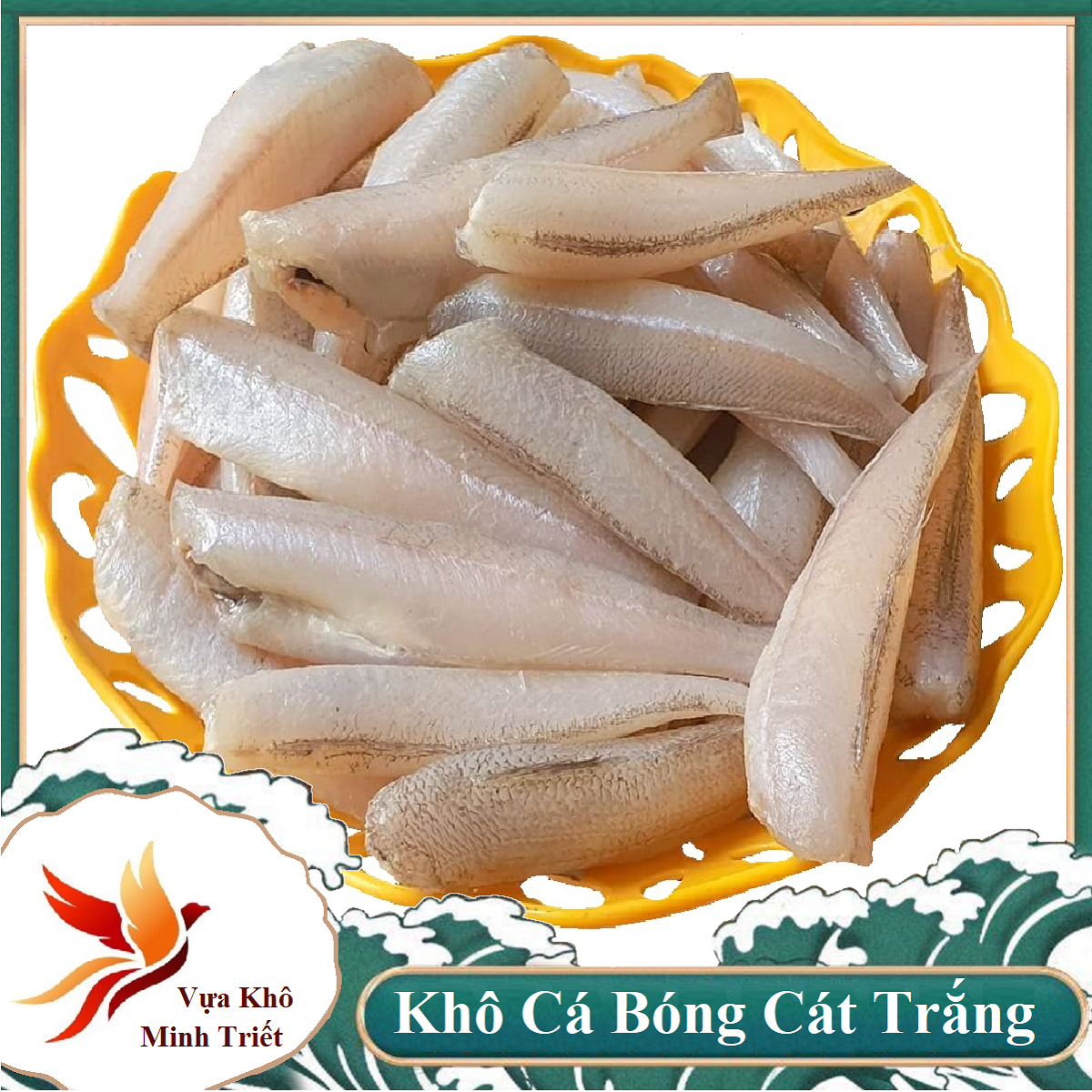 KHÔ CÁ BỐNG DỪA 500GR  KHÔ CÁ BỐNG CÁT  VỰA KHÔ MINH TRIẾT ĐẶC SẢN BẾN TRE  TỰ NHÀ LÀM