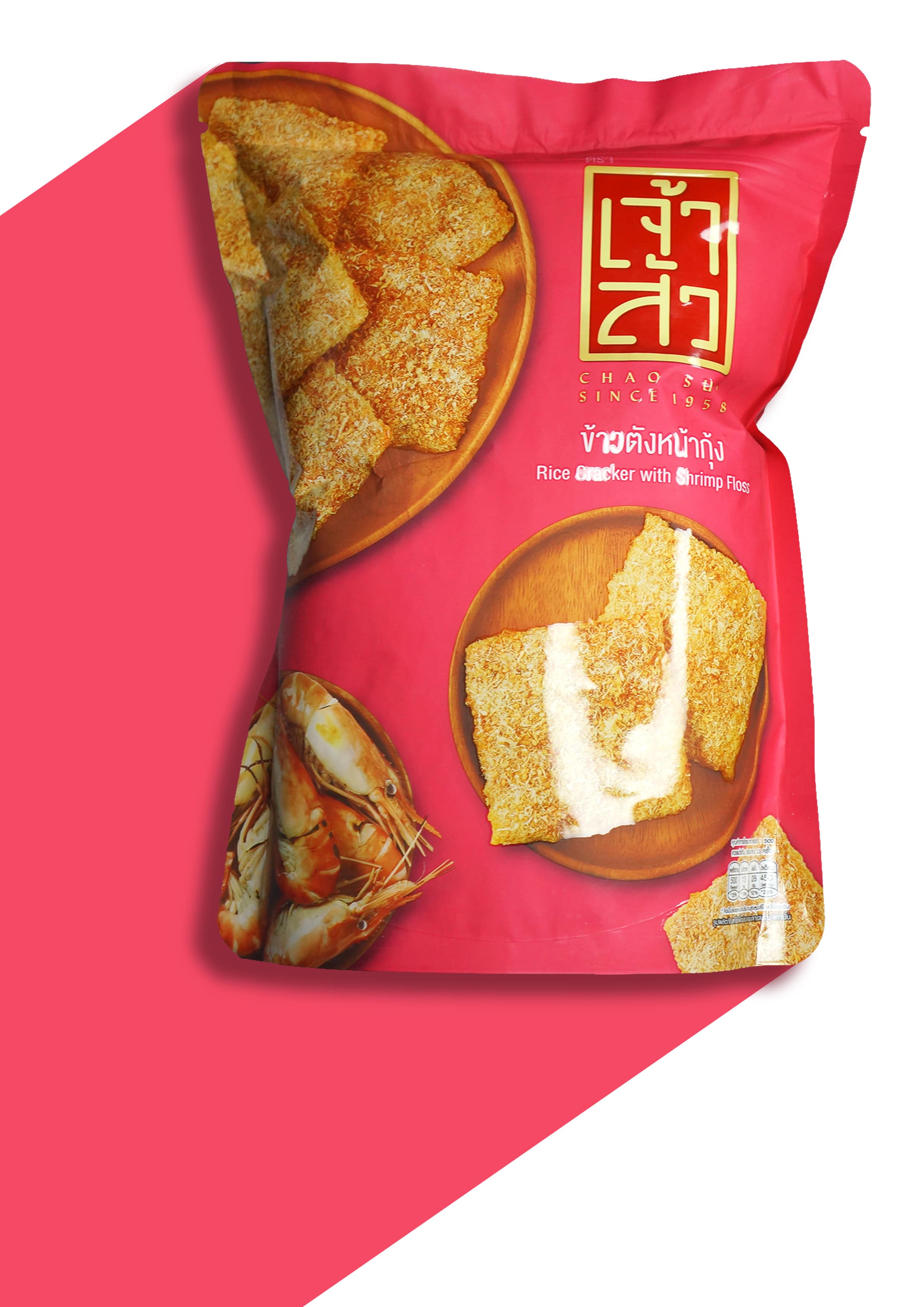 BÁNH GẠO CHÀ BÔNG TÔM - 80G