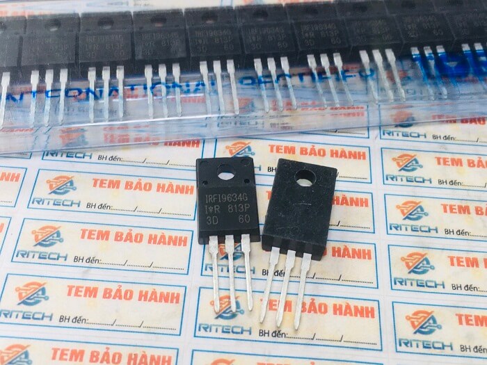 Combo 3 chiếc irfi9634g mosfet to-220f 250v 4.1a