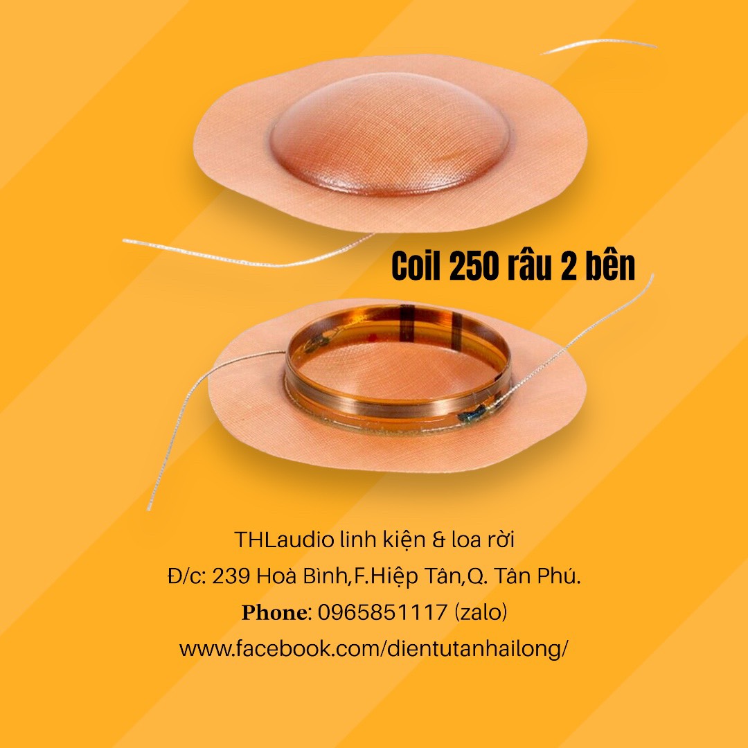 Lá coil treble 250