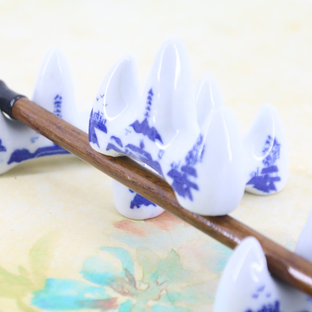 Gác Bút Sứ - Gác Bút Lông Thư Pháp Tam Sơn