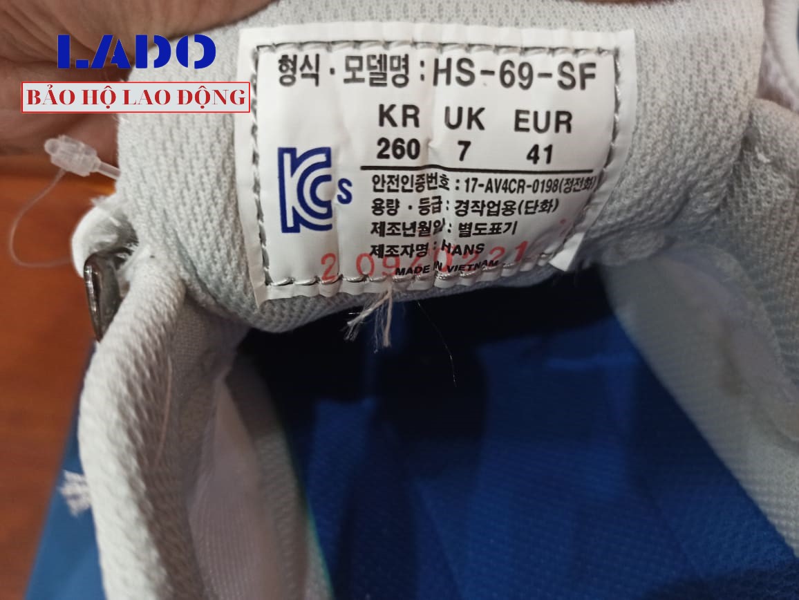 [SALE OFF] Giày bảo hộ chống tĩnh điện Hans HS-69