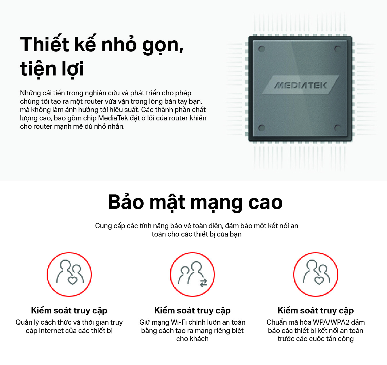 Bộ Phát Wifi Mercusys MW305R Chuẩn N 300Mbps