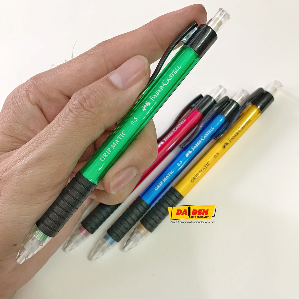 [HCM]Bút Chì Bấm Faber Castell GRIP MATIC 0.5mm
