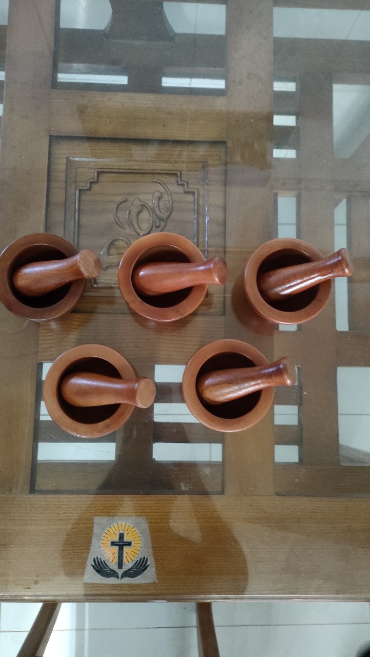 Bộ chày cối gỗ MINI ( size nhí ) Đăng Khôi loại 1