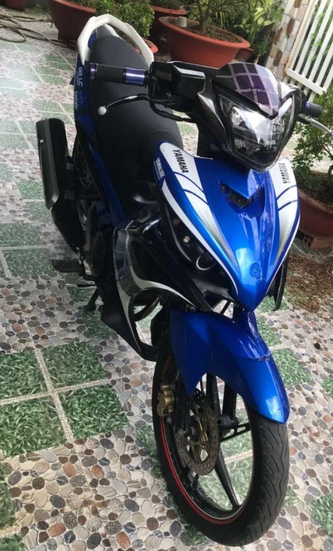 pô exciter 135 5 số kiểu Spark (pô móc)