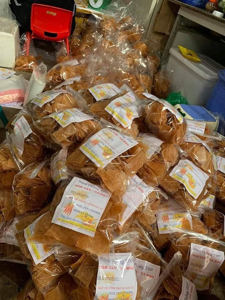 Bánh phồng tôm Cà Mau - 1000g