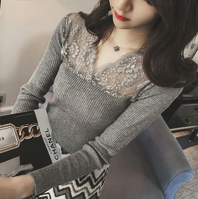 Áo kiểu nữ phong cách dự tiệc sang trọng, áo ren ôm nữ HaiAnh SM62