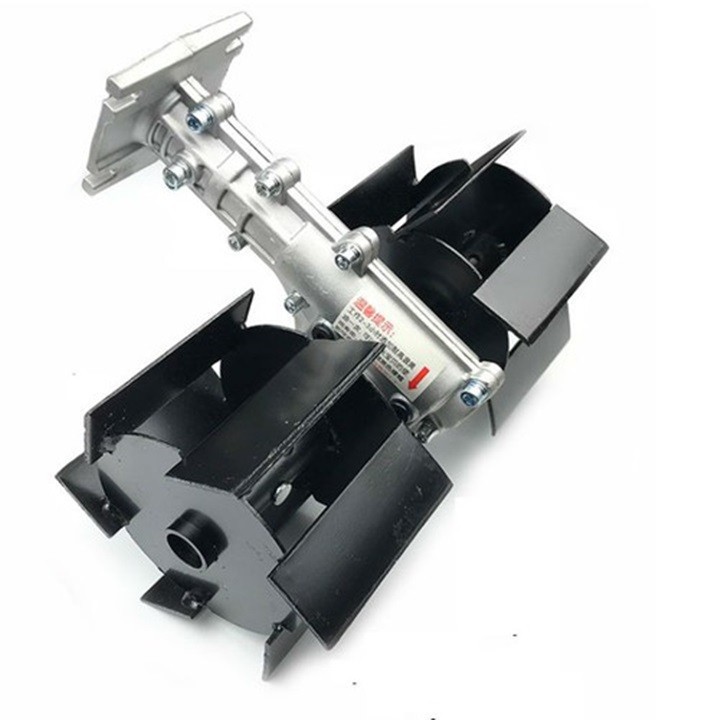 Đầu xới đất lắp máy cắt cỏ - Cánh thẳng, trục 28, 9 khía