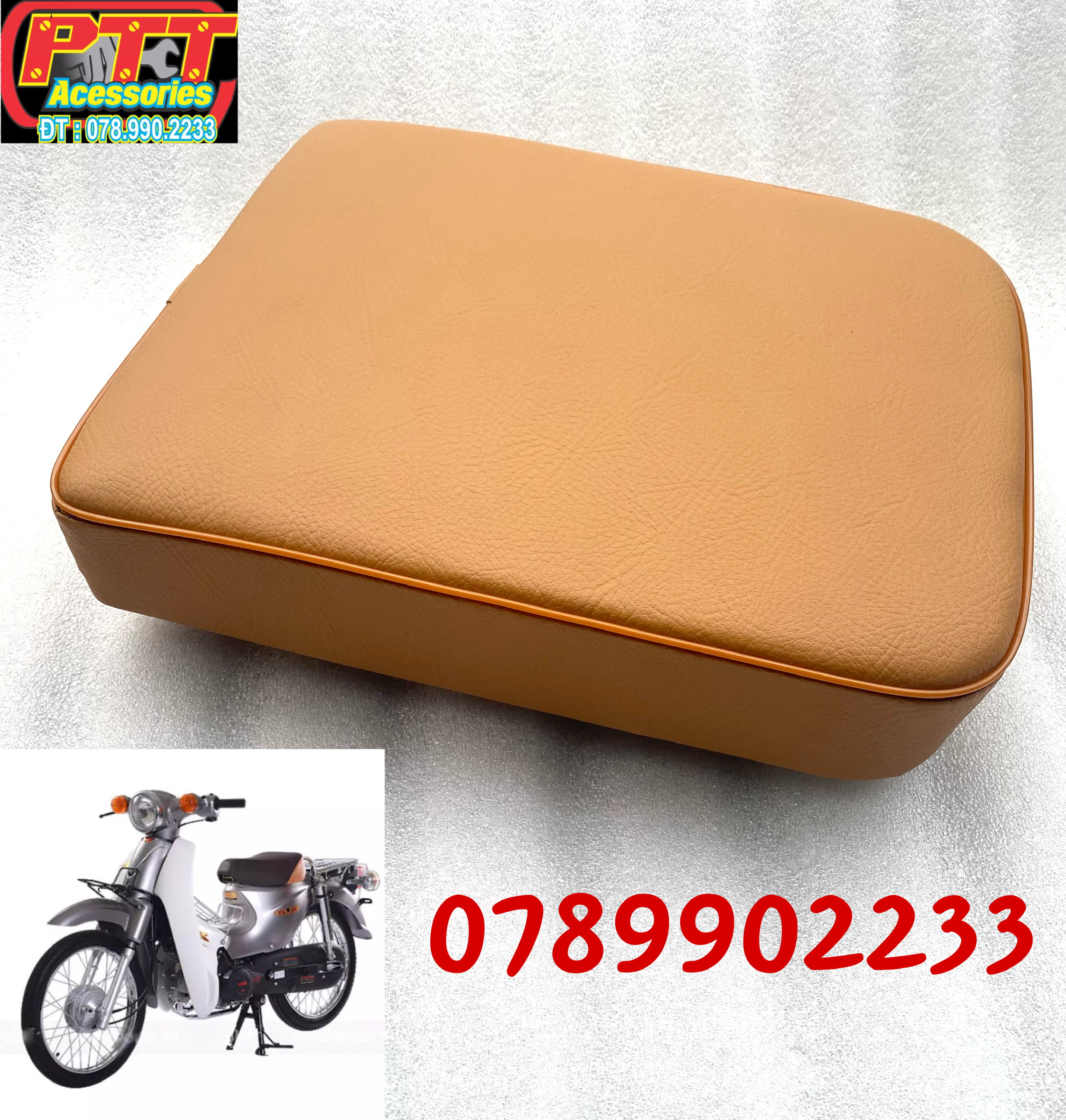 YÊN ( NỆM ) SAU XE CUB MỚI ( TÂY Á )