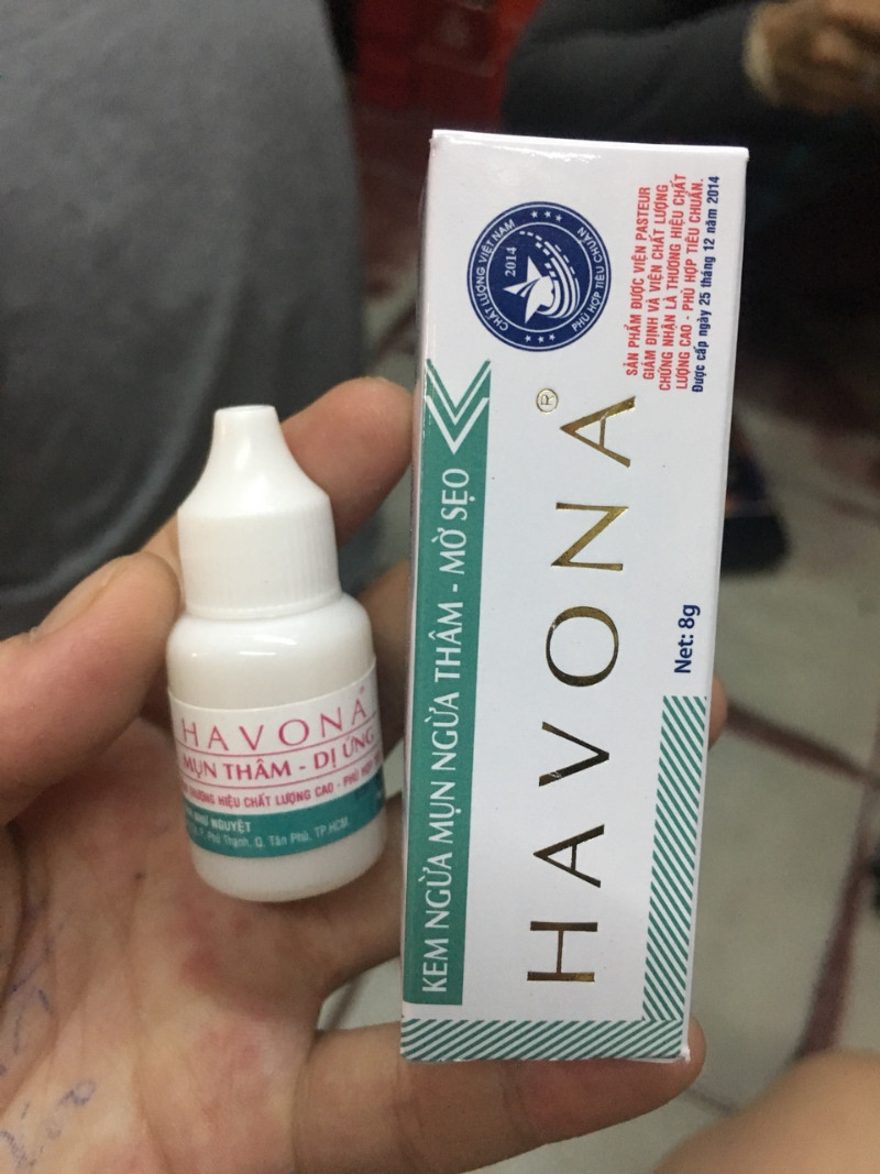 Kem mụn thâm - dị ứng havona Mới