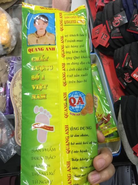 Lót Giày Nam Nữ. Lót Quế Thơm Chân
