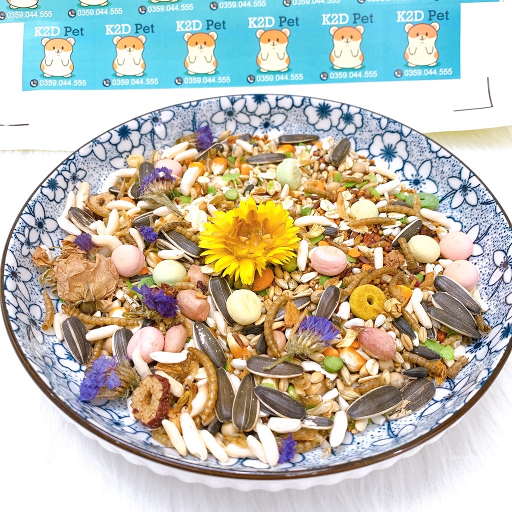 [Hoàn tiền 10%]Thức ăn hamster, sóc VIP đặc biệt siêu ngon [200g]