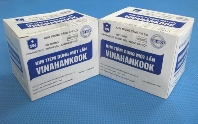 Bơm tiêm từ 1cc đến 50cc Vinahankook