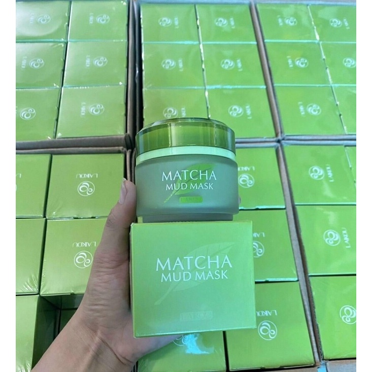 mặt nạ bùn Matcha mask laikou