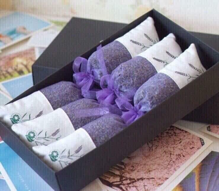 Túi thơm nụ hoa Lavender (túi thơm nụ hoa oải hương) -tkvt2