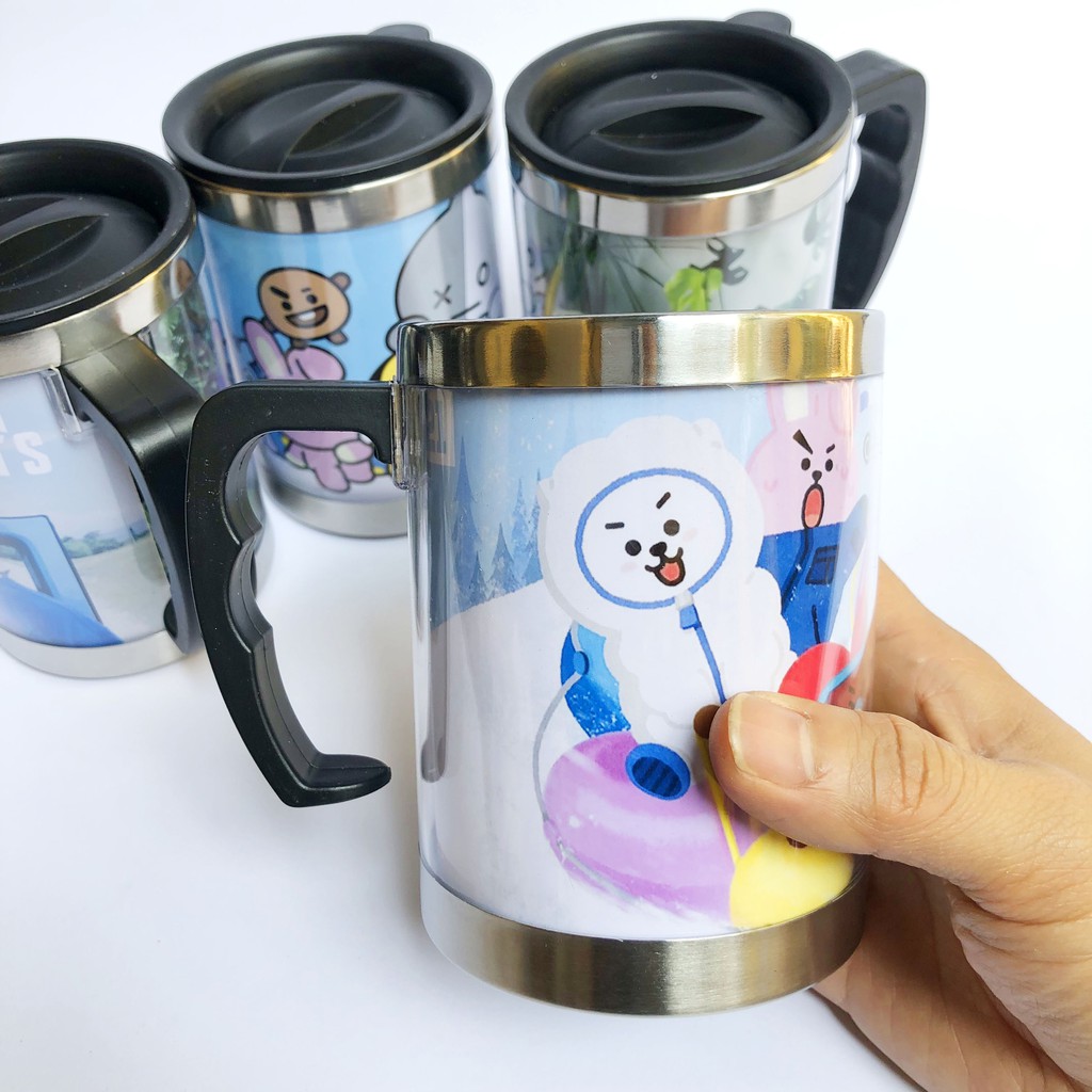 Cốc Giữ Nhiệt Hình BTS - BT21