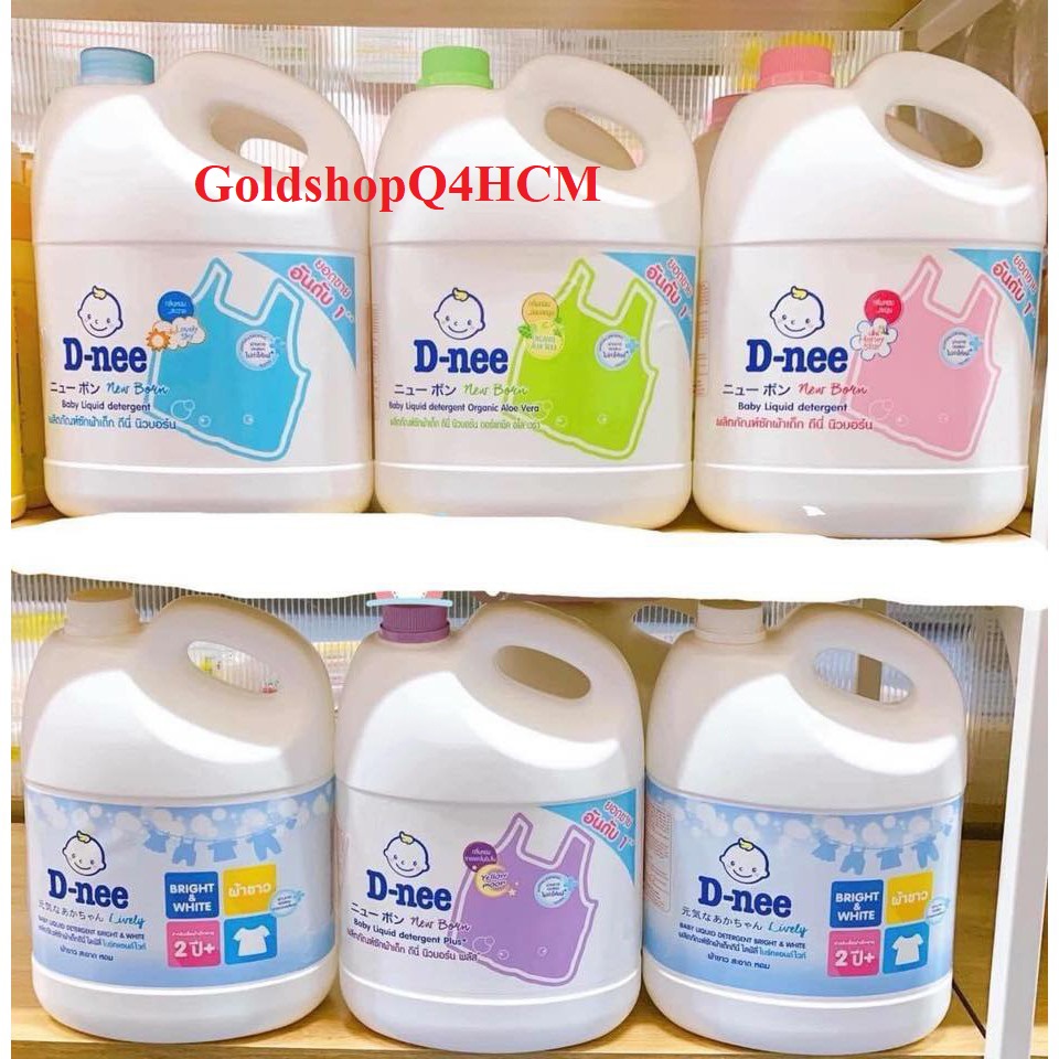 HCM- Nước giặt xả Dnee Thái Lan 3000ml hsd 2026
