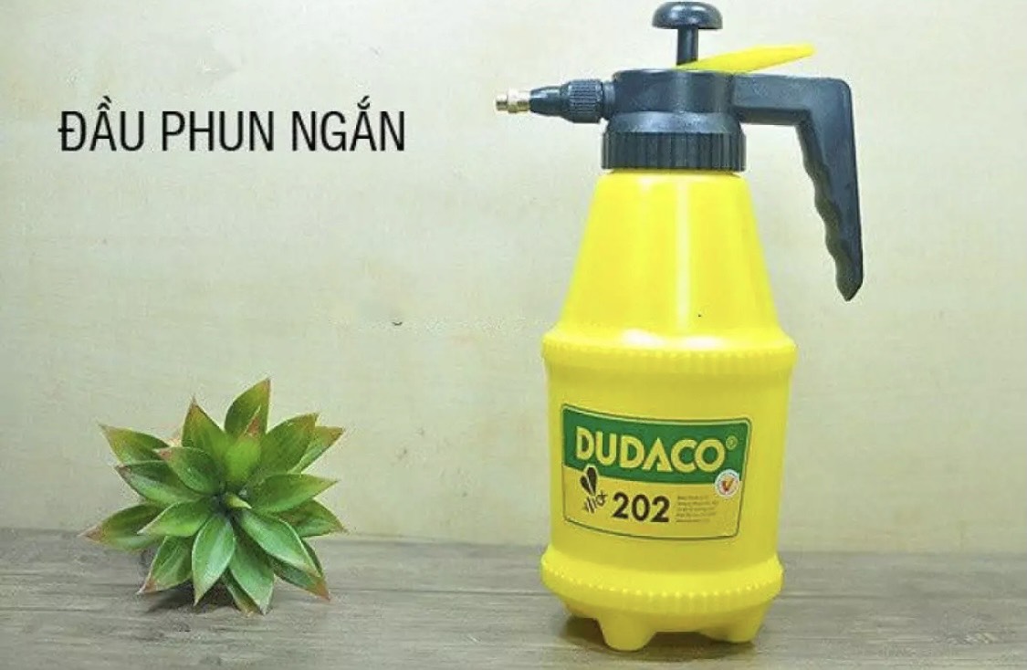 BÌNH XỊT NƯỚC TƯỚI CÂY PHUM XỊT HÓA CHẤT DUDACO 2 LÍT