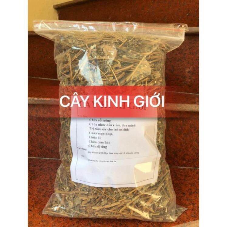 1kg cây kinh giới phơi nắng khô thơm sạch