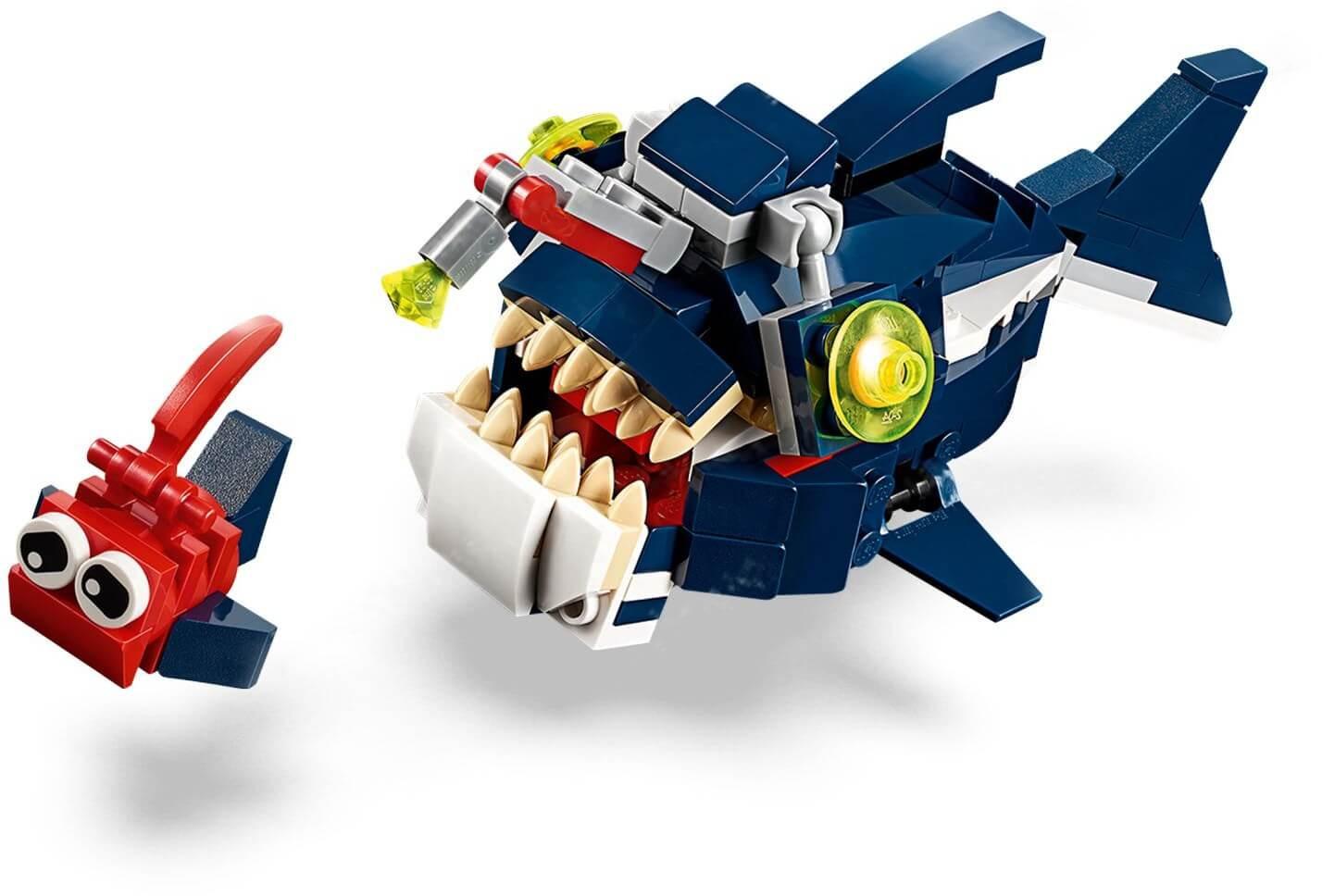 LEGO Creator 31088 - Xếp hình Cá Mập - Bạch Tuộc 3-trong-1 (LEGO 31088 Deep Sea Creatures)