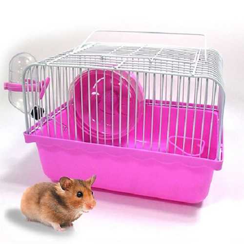 Lồng chuột hamster mini đầy đủ phụ kiện [ MUA LỒNG TẶNG THỨC ĂN ]