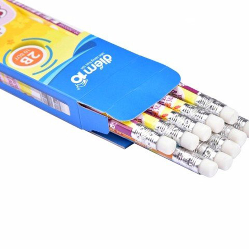Hộp 10 cái Bút chì 2B điểm 10 TP-GP06 (Thiên Long)