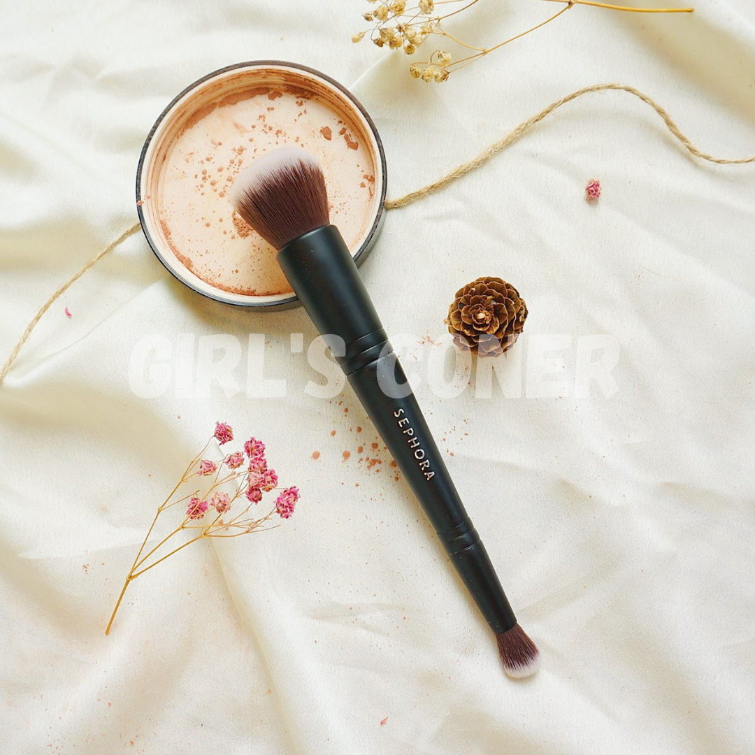 Cọ Sephora 2 đầu Classic Double Ended - Multitasker & Concealer #202