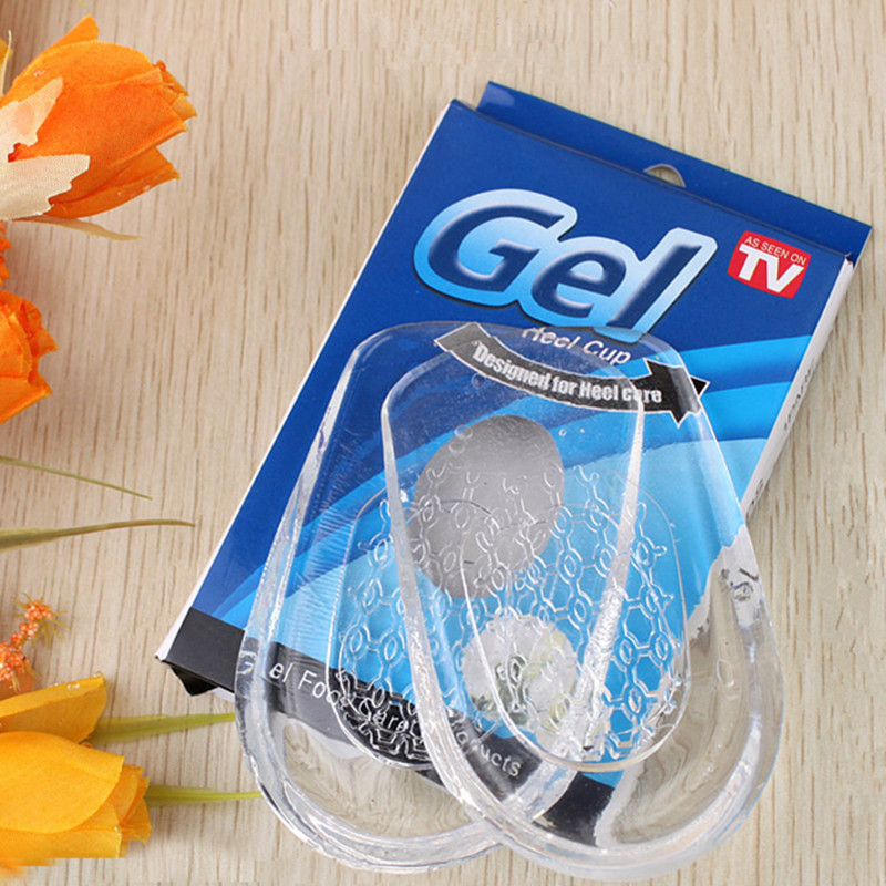 Miếng lót gót giày gel êm ái giảm đau gót chân