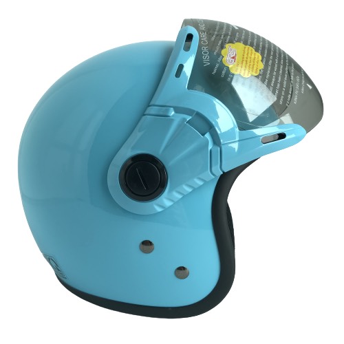 Mũ bảo hiểm 3/4 đầu cao cấp - kính chống lóa - grs a368k - vòng đầu 56-58cm - bảo hành 12 tháng