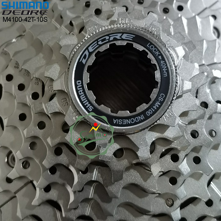 Líp thả SHIMANO Deore CS-M4100 10 Speed - Chính hãng