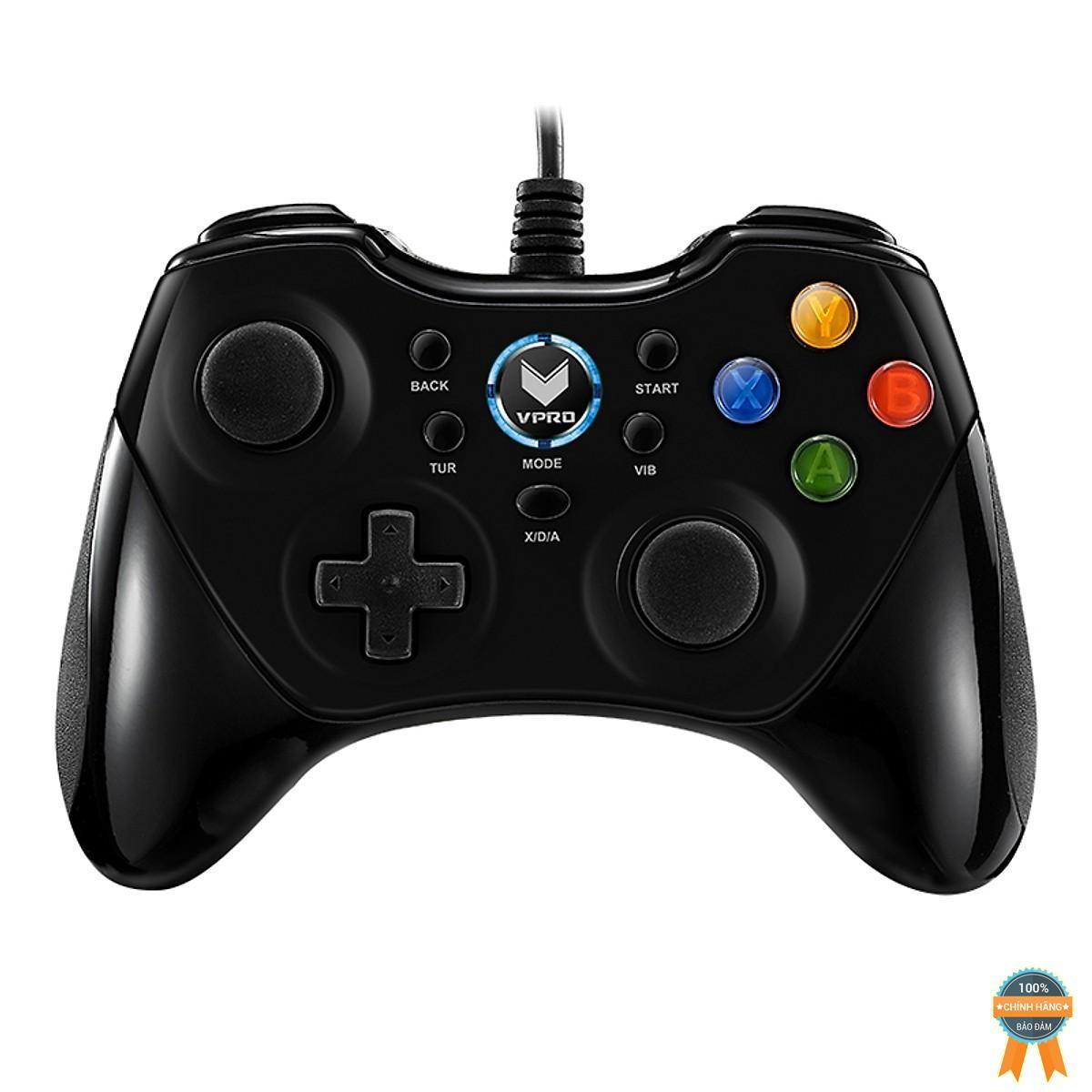 [HCM]Tay Cầm Gamepad Có Dây Rapoo V600