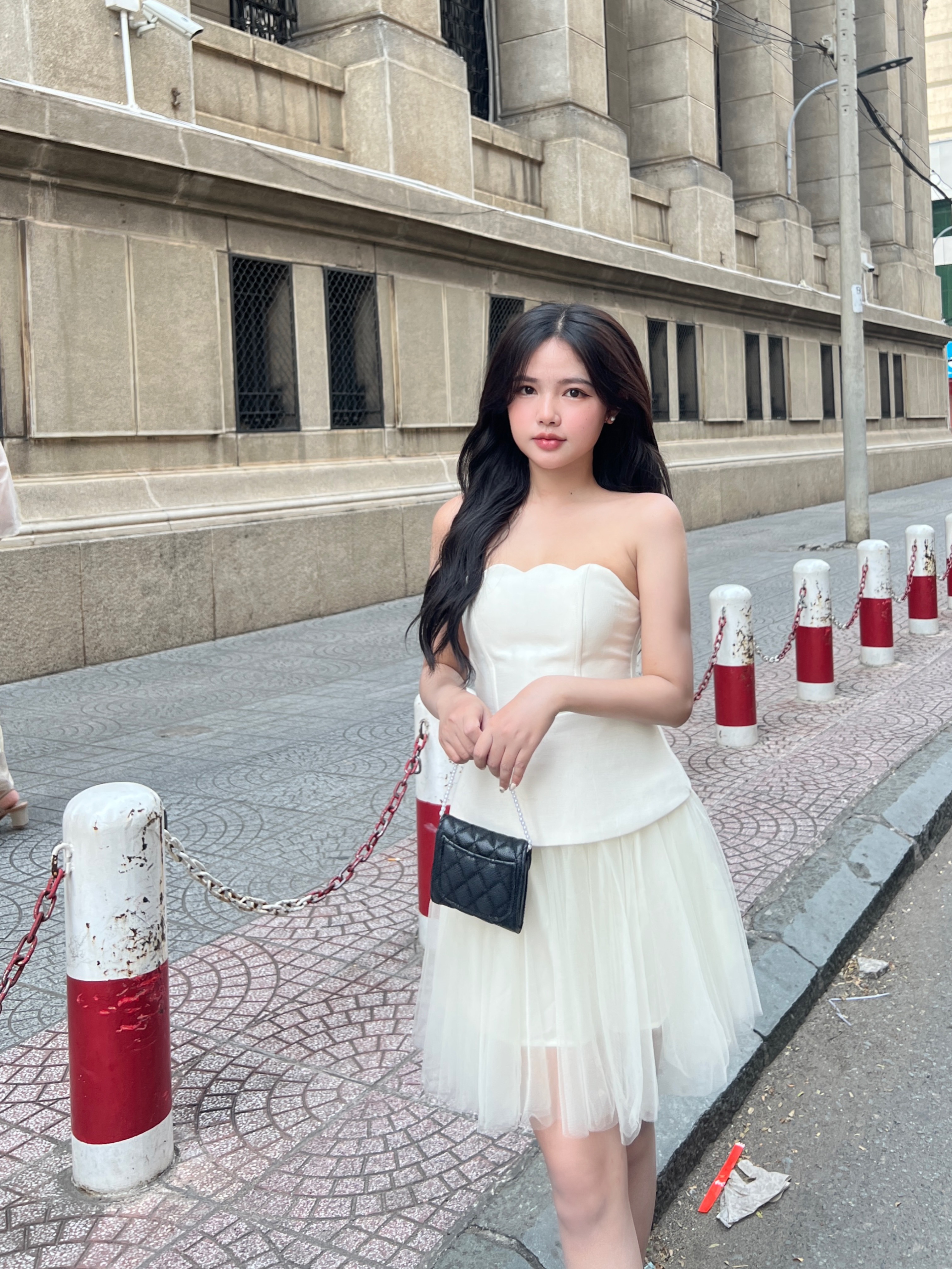 ✿ Somee studio ✿ Amarie dress ✿ Váy quây tafta phối lưới tutu