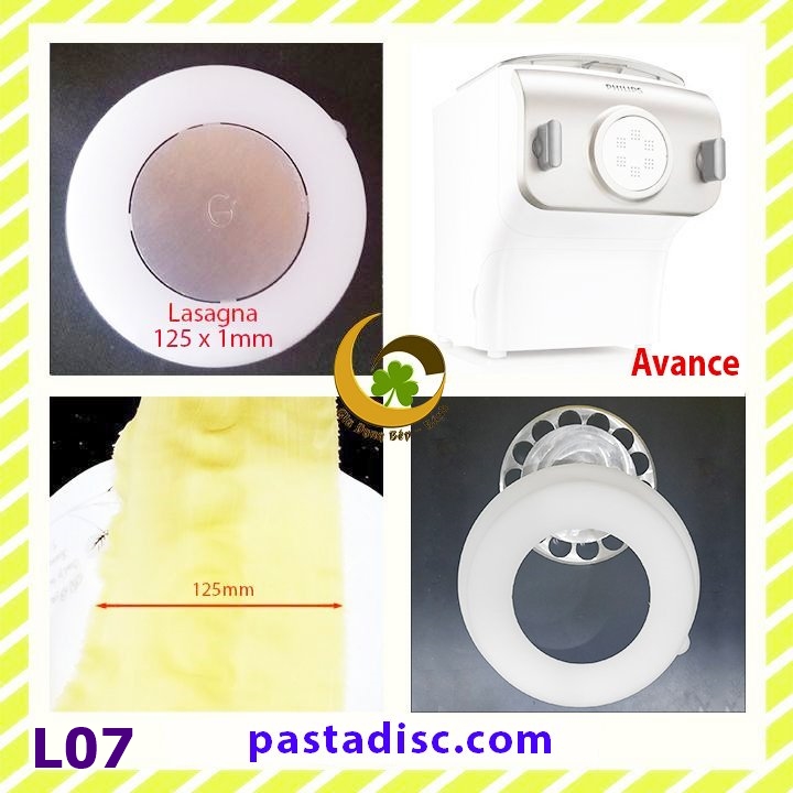 Khuôn làm vỏ Hoành thánh, há cảo, Lasagna, Ravioli, Cookies dùng kèm máy làm mì Philips