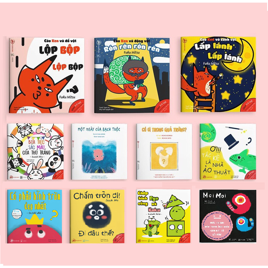 Combo 9 cuốn gieo mầm tính cách cho bé yêu