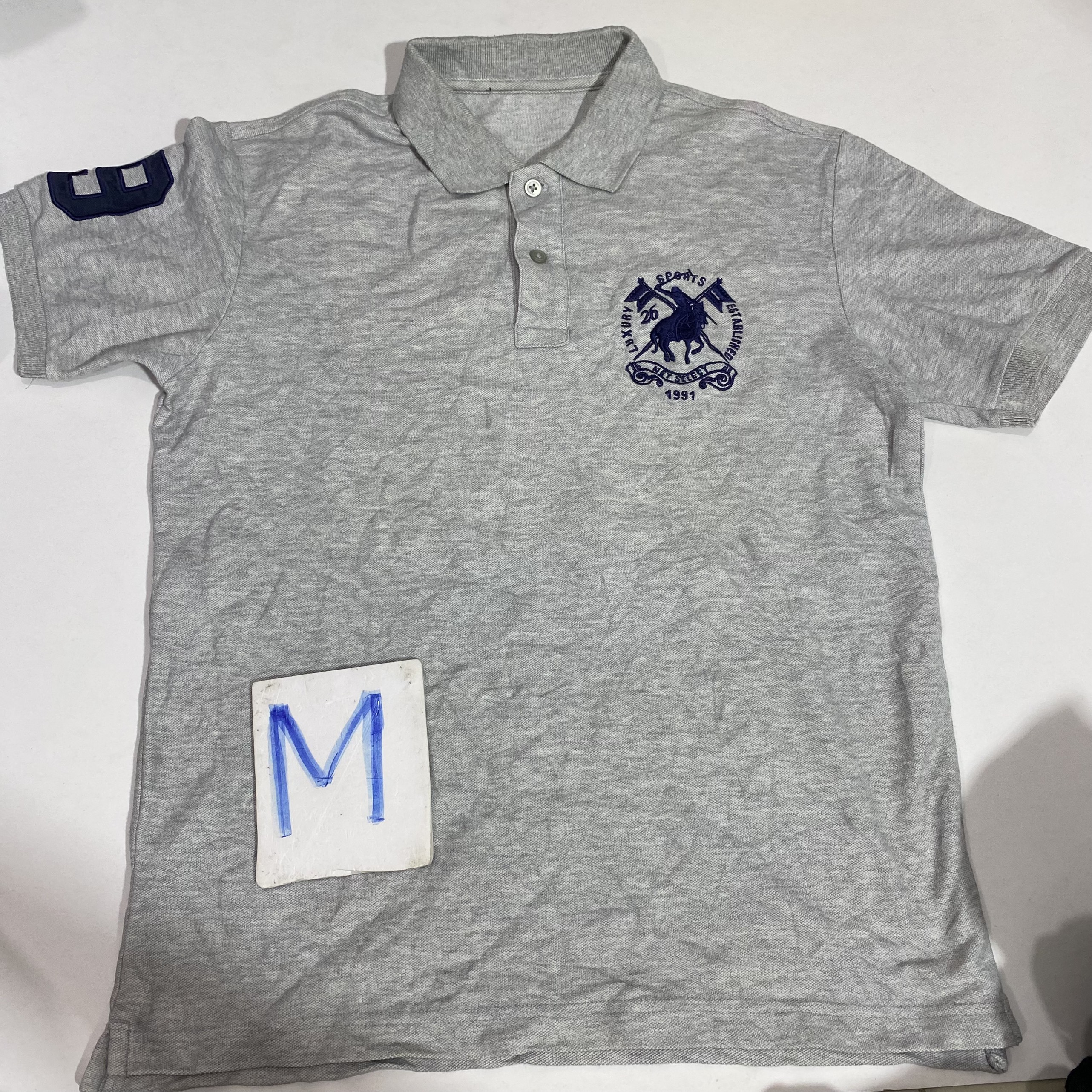 Áo polo nam, áo thun polo cổ bẻ, áo thun polo nam 2hand chất vải cotton cao cấp secondhand - polo 2do666 m4