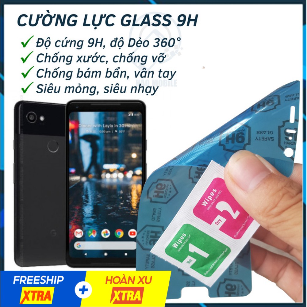 Dán cường lực dẻo nano Google Pixel 2 XL