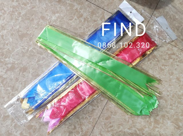 NƠ RÚT PHỐI REN CÁNH 7CM